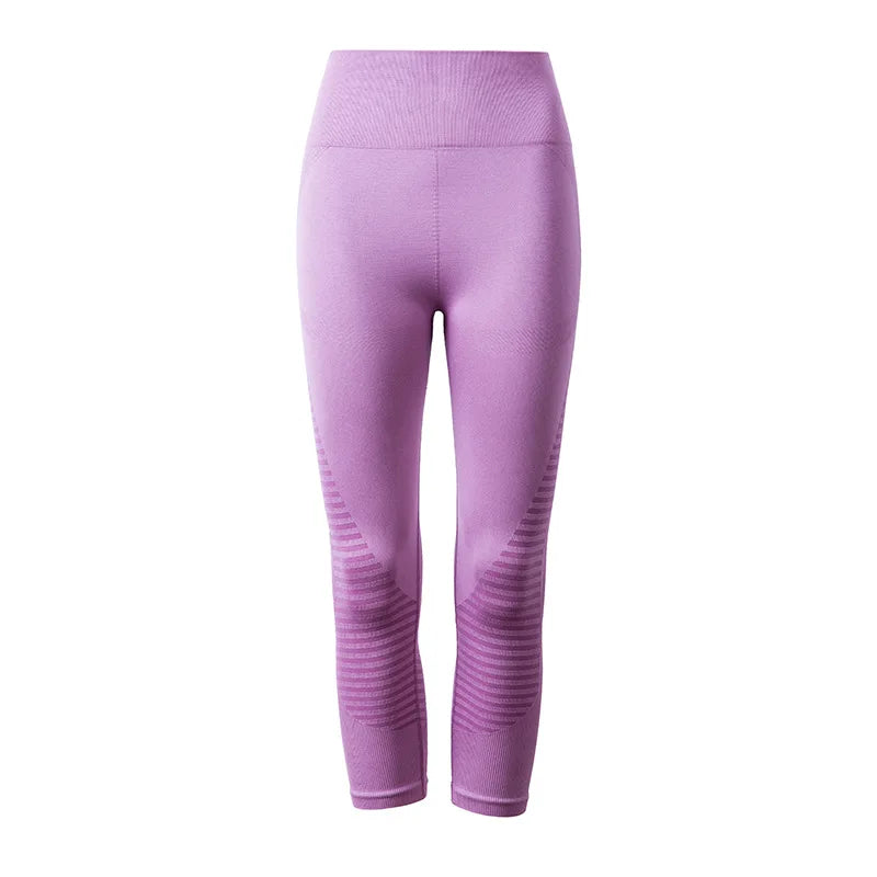 Veloara Seamless Stripe Performance Capris[pre-order]