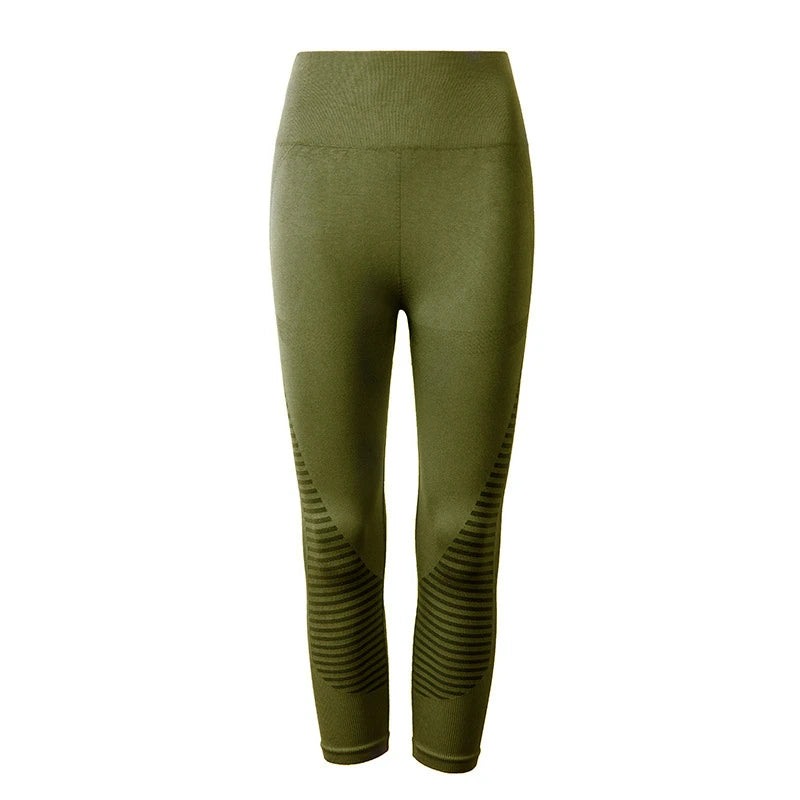 Veloara Seamless Stripe Performance Capris[pre-order]