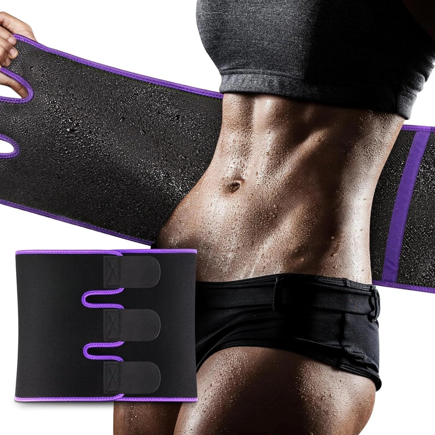Veloara Unisex Sweat Accent Waist Belt[pre-order]