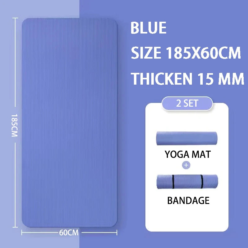 Veloara 15mm Extra-Thick Non-Slip Yoga Mat[pre-order]