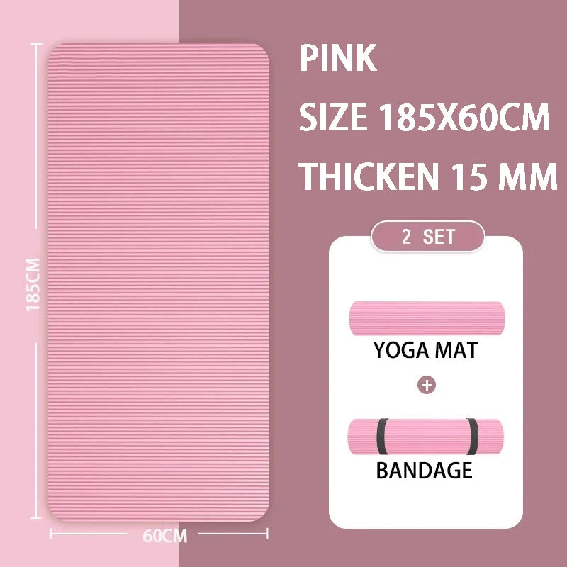 Veloara 15mm Extra-Thick Non-Slip Yoga Mat[pre-order]