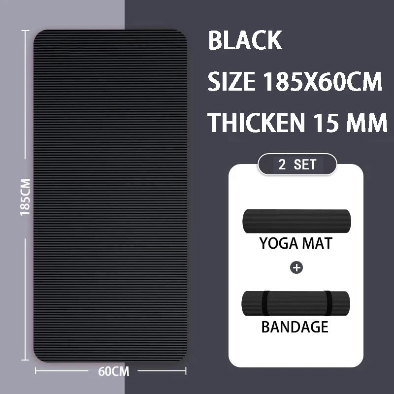 Veloara 15mm Extra-Thick Non-Slip Yoga Mat[pre-order]