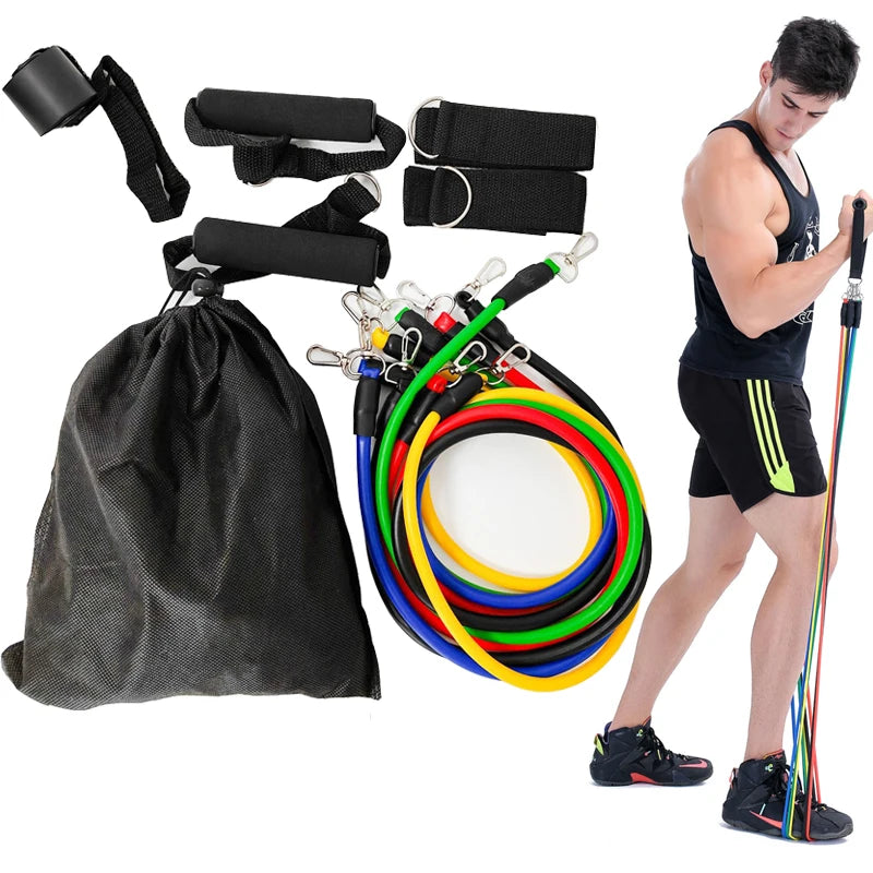 Veloara 11-Piece Elite Heavy Resistance Bands Set[pre-order]